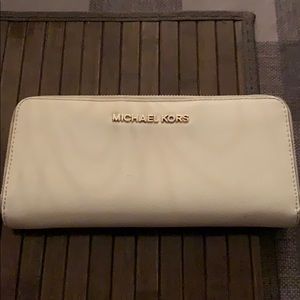 White wallet